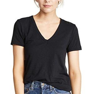 NWT Rag & Bone Vee Tee Black Vneck